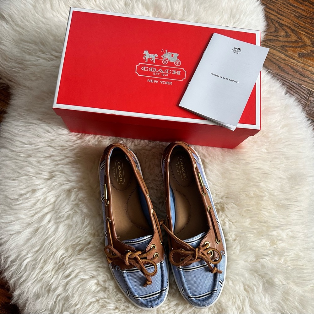 COACH Boat Shoes Topsiders